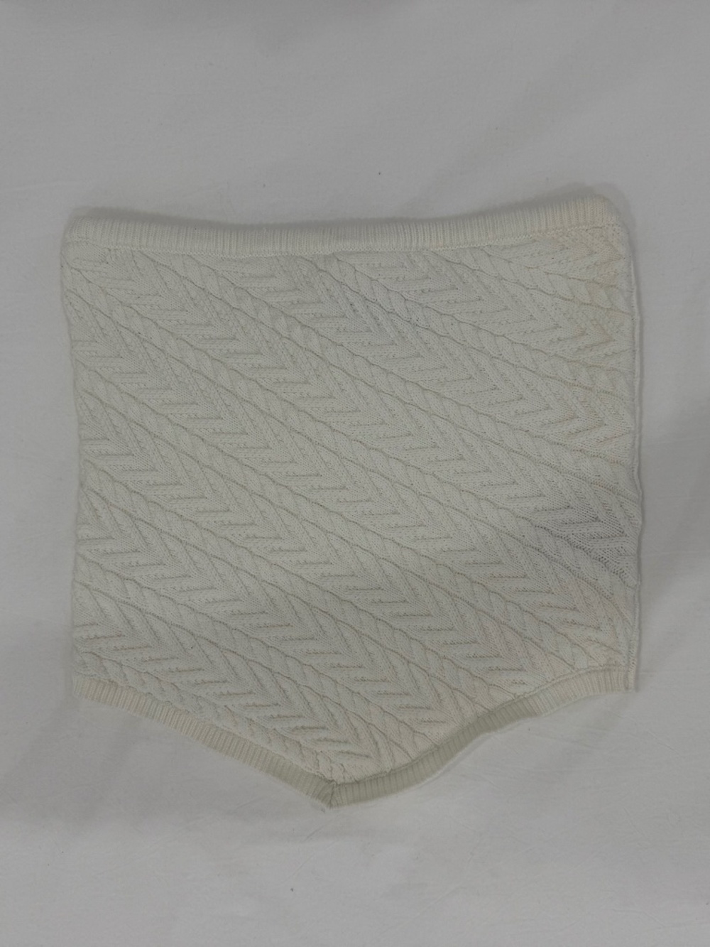 Bershka Crochet Tube Top in White